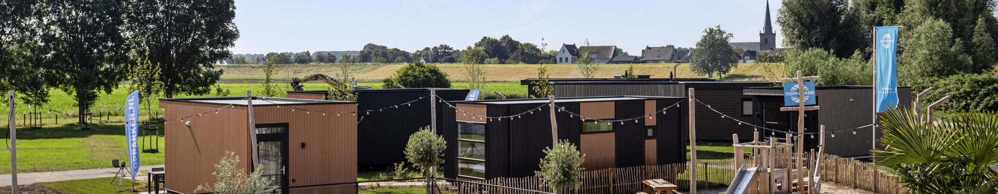 Nieuwe vakantiehuizen op Resort Lexmond